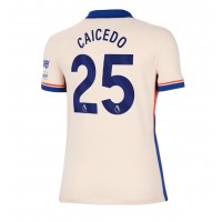 Chelsea Moises Caicedo #25 Replica Away Shirt Ladies 2024-25 Short Sleeve